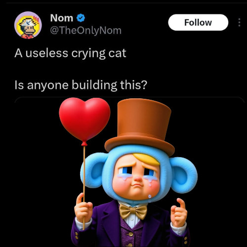 A useless crying cat - Is anyone building this?